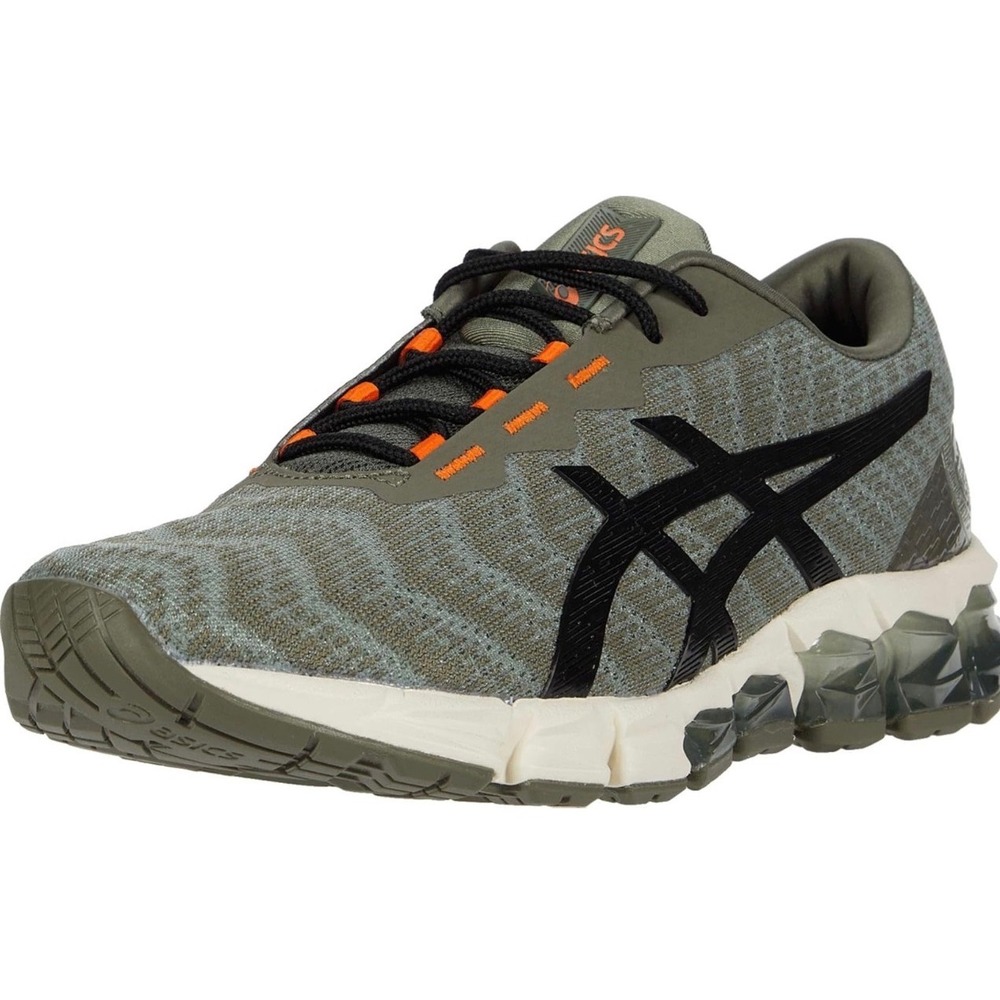 ASICS GEL-Quantum 360 5 Mens Running Shoes Olive Green Grey 1021A185 Size 10.5
